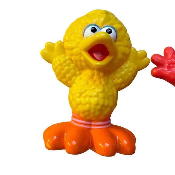 Sesame Street Big Bird Elmo & Cookie Monster Figurine Set - Picture 2 of 5